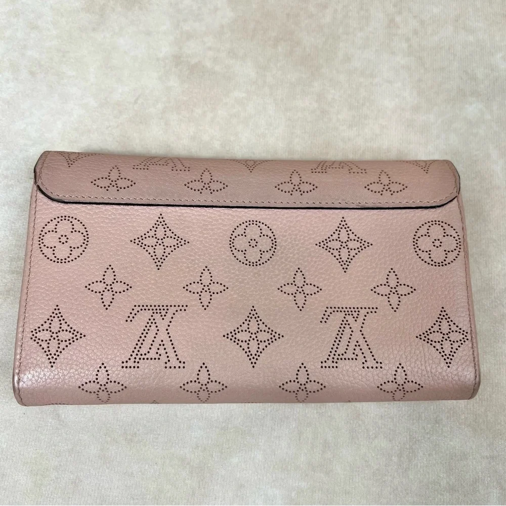 Louis Vuitton Pink Empreinte Leather Wallet